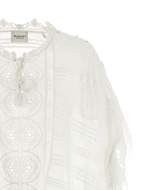 26SS 이자벨마랑에뚜왈 페이튼 탑 HT0768FAD1J05E20WH White - ISABEL MARANT ETOILE