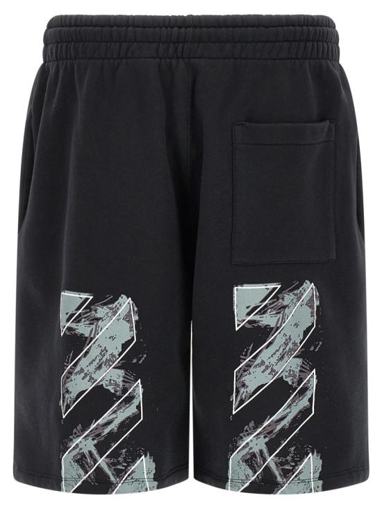 26SS 오프화이트 숏팬츠 OMCI013S26FLE00600010001 Black - OFF WHITE
