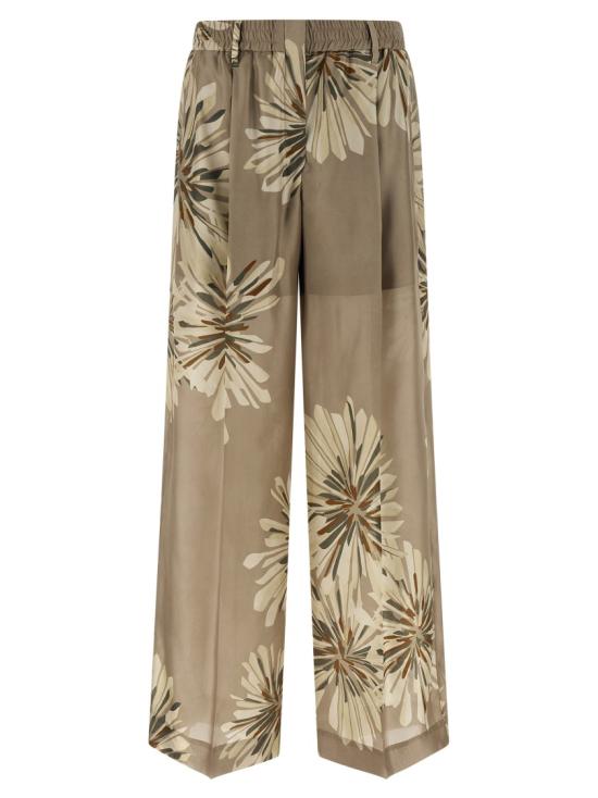 26SS 브루넬로 쿠치넬리 팔라초 팬츠 MQ967P9229C009 Neutrals