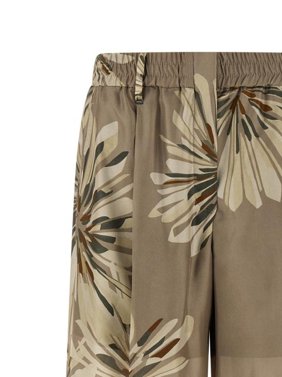 26SS 브루넬로 쿠치넬리 팔라초 팬츠 MQ967P9229C009 Neutrals - BRUNELLO CUCINELLI