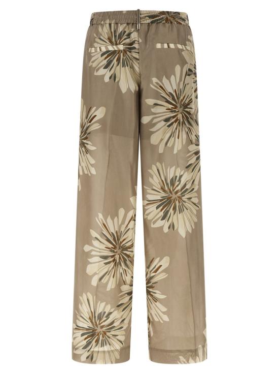 26SS 브루넬로 쿠치넬리 팔라초 팬츠 MQ967P9229C009 Neutrals - BRUNELLO CUCINELLI