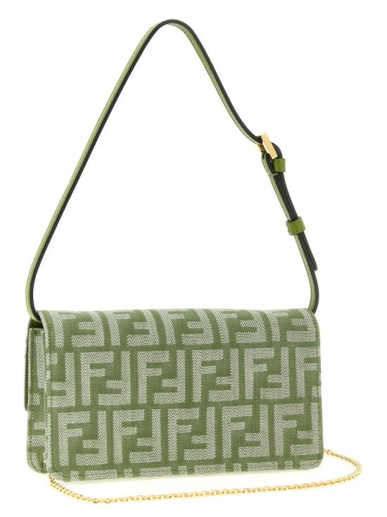 26SS 펜디 바게트 체인 지갑 8M0498AUT4F1VG0 Neutrals - FENDI