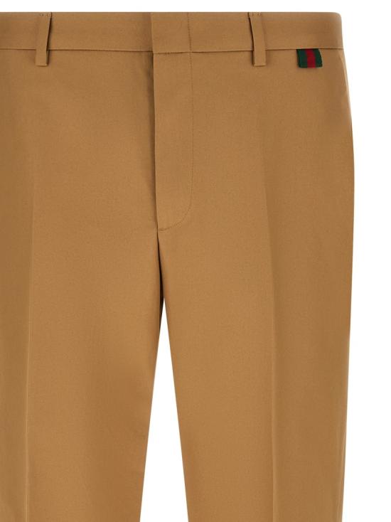 26SS 구찌 팬츠 853492ZAQH52578 Gold - GUCCI