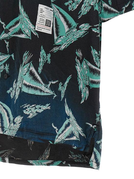 25SS 메종 미하라 야스히로 반팔 셔츠 J14SH187BLACK Black - MAISON MIHARA YASUHIRO