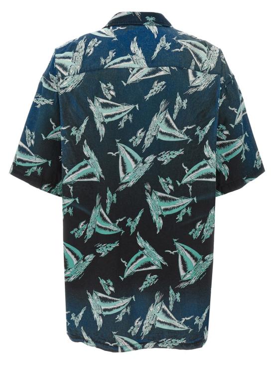 25SS 메종 미하라 야스히로 반팔 셔츠 J14SH187BLACK Black - MAISON MIHARA YASUHIRO