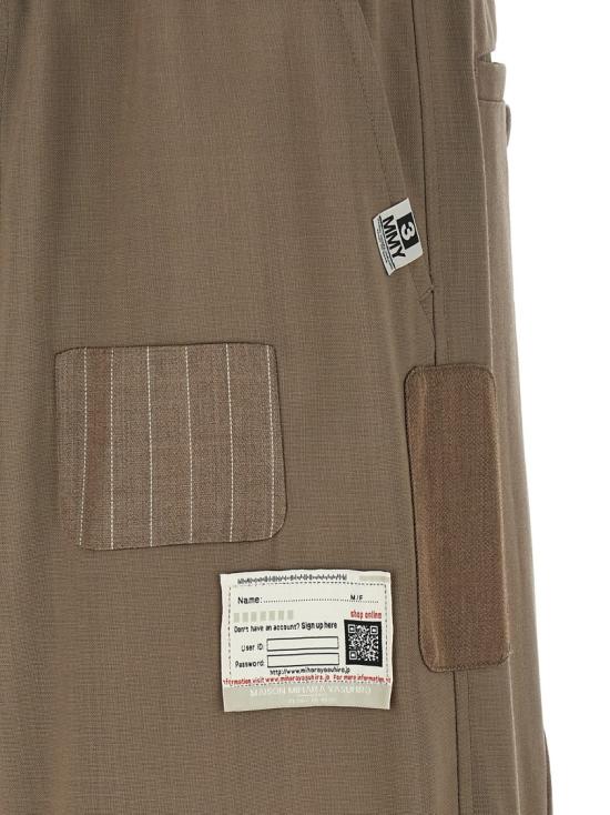 26SS 메종 미하라 야스히로 팬츠 A16PT032BEIGE Brown - MAISON MIHARA YASUHIRO
