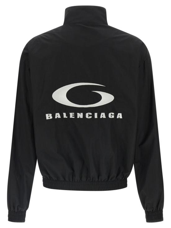 26SS 발렌시아가 루프 스포츠 트랙 수트 재킷 857683TPQ381000 Black - BALENCIAGA