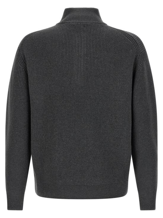 26SS JW앤더슨 집업 니트 KW1481YN0455925 Black - JW ANDERSON