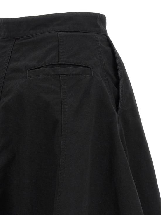 26SS 발렌시아가 고뎃 맥시 스커트 857766TQP131000 Black - BALENCIAGA