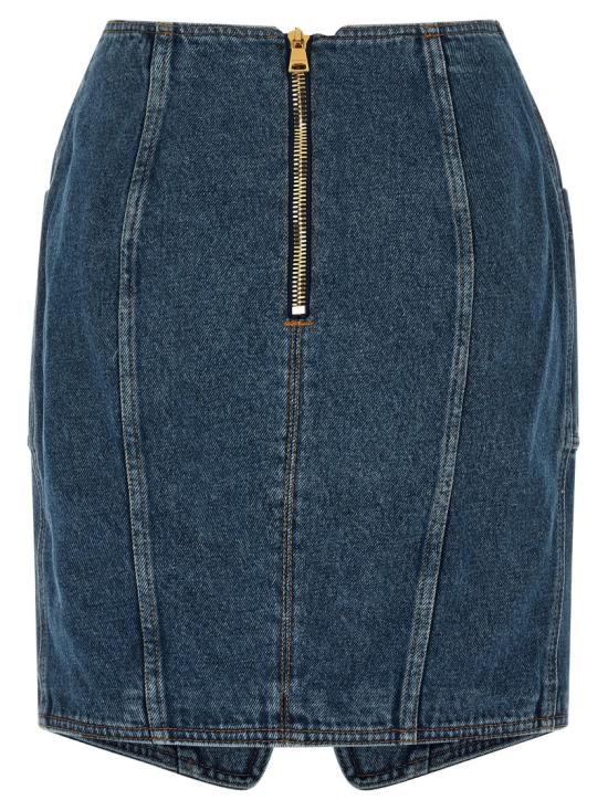 26SS 발망 데님 GF1LBB28DG086EX Green - BALMAIN