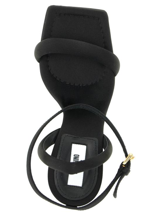 26SS 모스키노 샌들 MA1659AC1OM40000 Black - MOSCHINO