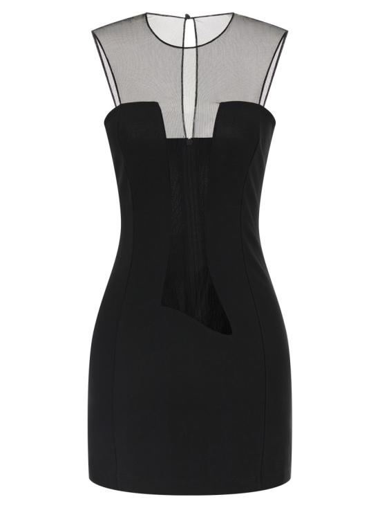 26FW 넨시 도자카 원피스 NDDR2641000100BLACK Black