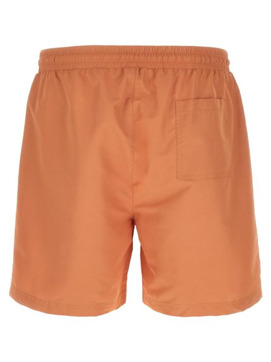 26SS 브루넬로 쿠치넬리 로고 스윔 팬츠 MW817043CZN57 Brown - BRUNELLO CUCINELLI