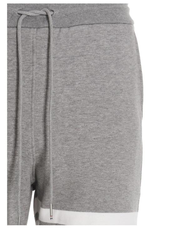 25SS 톰브라운 클래식 루프백 4바 스웨트팬츠 MJQ008H00535068 Grey - THOM BROWNE