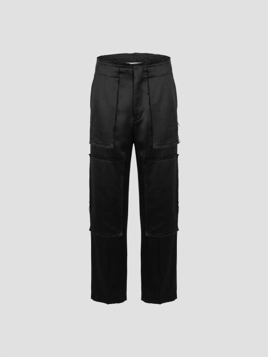 26SS 마르지엘라 스트레이트 팬츠 S67KA0089M35852 900 BLACK