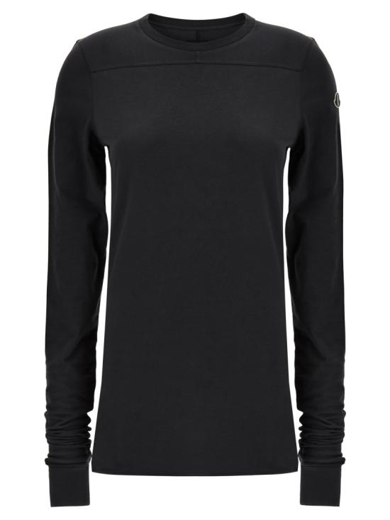 26SS 릭 오웬스 반팔 티셔츠 MU01F8D0189AHD999 Black