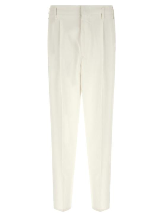 26SS 브루넬로 쿠치넬리 팬츠 MB416S2440C4171 White