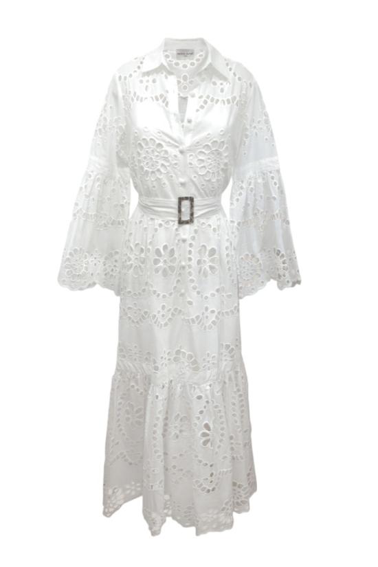 26SS Miss June 롱 원피스 5158 White