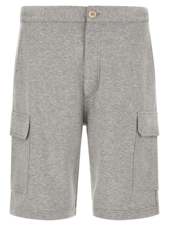 26SS 브루넬로 쿠치넬리 숏팬츠 MM8313222GC1252 Grey