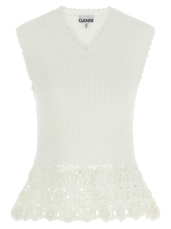 26SS 가니 니트웨어 A1070251135 White