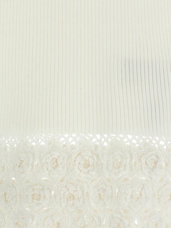 26SS 가니 니트웨어 A1070251135 White - GANNI