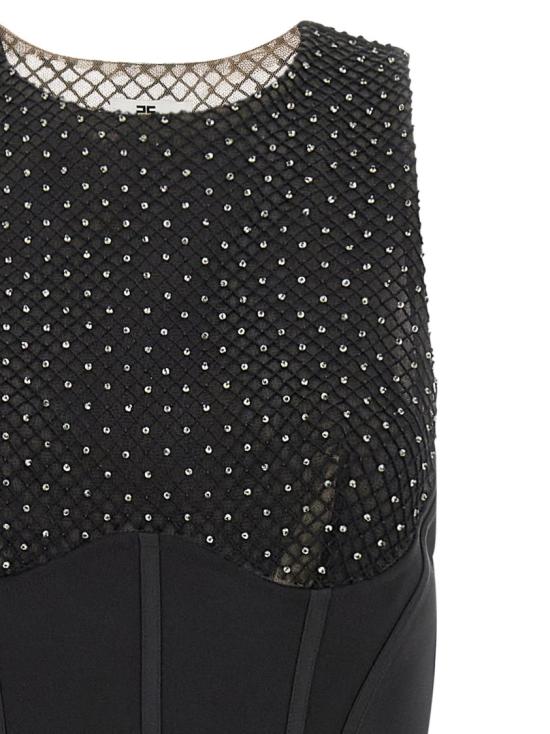 26SS 엘리자베타프랜치 원피스 ABR1261E2110 Black - ELISABETTA FRANCHI