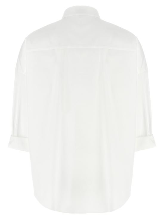 26SS 브루넬로 쿠치넬리 코튼 포플린 셔츠 M0091MA636C159 White - BRUNELLO CUCINELLI