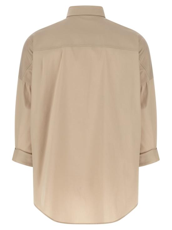 26SS 브루넬로 쿠치넬리 코튼 포플린 셔츠 M0091MA636C9272 Neutrals - BRUNELLO CUCINELLI