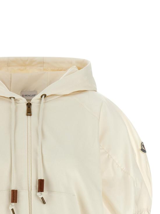26SS 몽클레어 후드 티셔츠 L10938G0002389B2V04A Neutrals - MONCLER