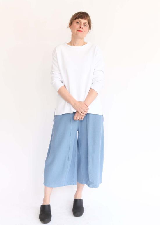  일레븐 스티치 긴팔 티셔츠 비치 티 - ELEVEN STITCH