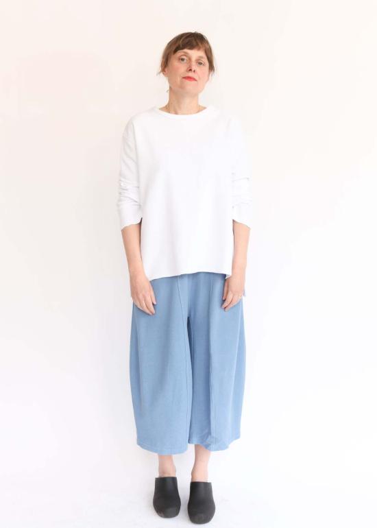  일레븐 스티치 긴팔 티셔츠 비치 티 - ELEVEN STITCH