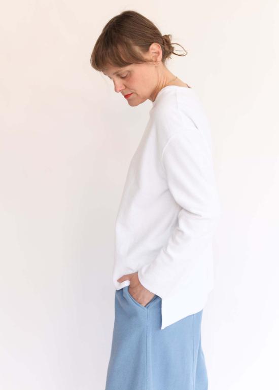  일레븐 스티치 긴팔 티셔츠 비치 티 - ELEVEN STITCH