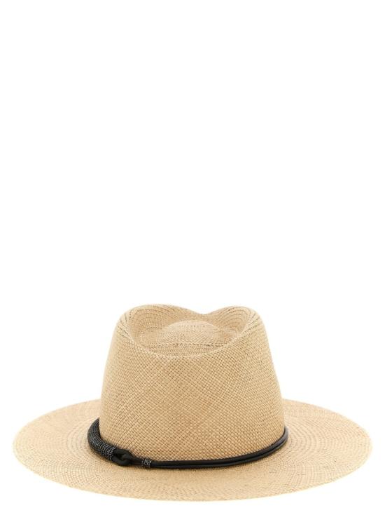 26SS 브루넬로 쿠치넬리 모자 MCAP90036CXF57 Neutrals - BRUNELLO CUCINELLI