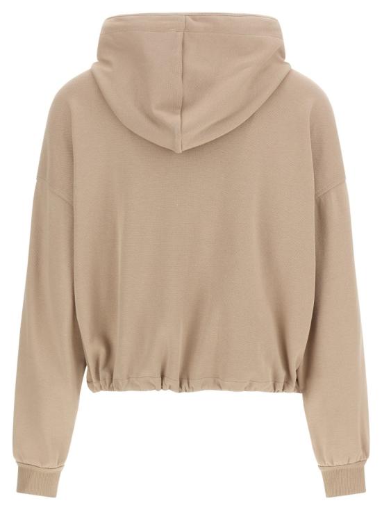 26SS 브루넬로 쿠치넬리 후드 티셔츠 MG927VT406C9272 Neutrals - BRUNELLO CUCINELLI