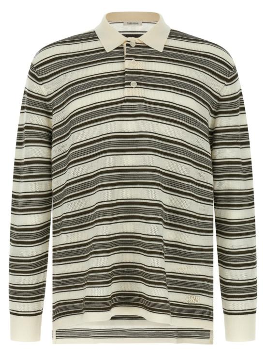 26FW 웨일즈보너 폴로 티셔츠 MA25KN39WO08170 Grey