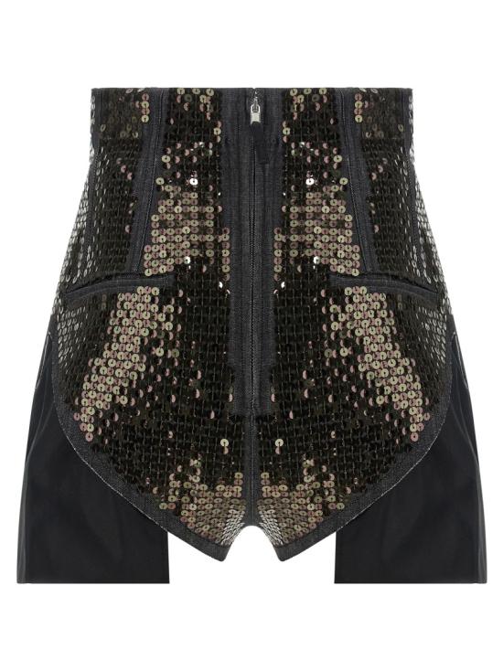 26SS 릭 오웬스 숏팬츠 RP01F6310SRAKM30994 Black - RICK OWENS