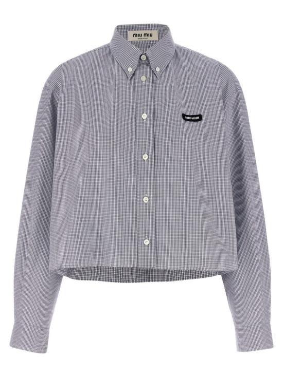 26SS 미우미우 셔츠 MK1659SOOO1805F0008 Grey