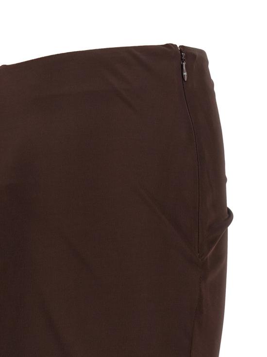 26SS 엘리자베타프랜치 롱 스커트 GO16661E2644 Black - ELISABETTA FRANCHI