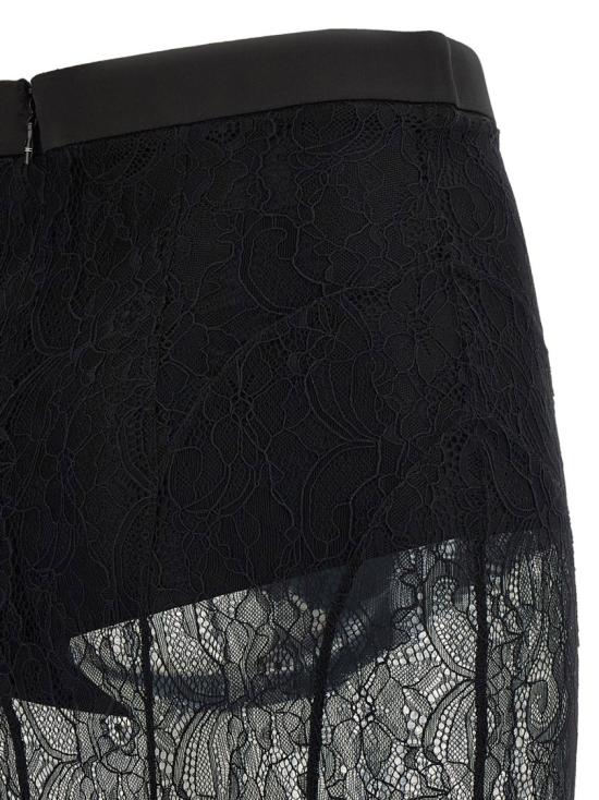 26SS 엘리자베타프랜치 롱 스커트 GO17862E2110 Black - ELISABETTA FRANCHI