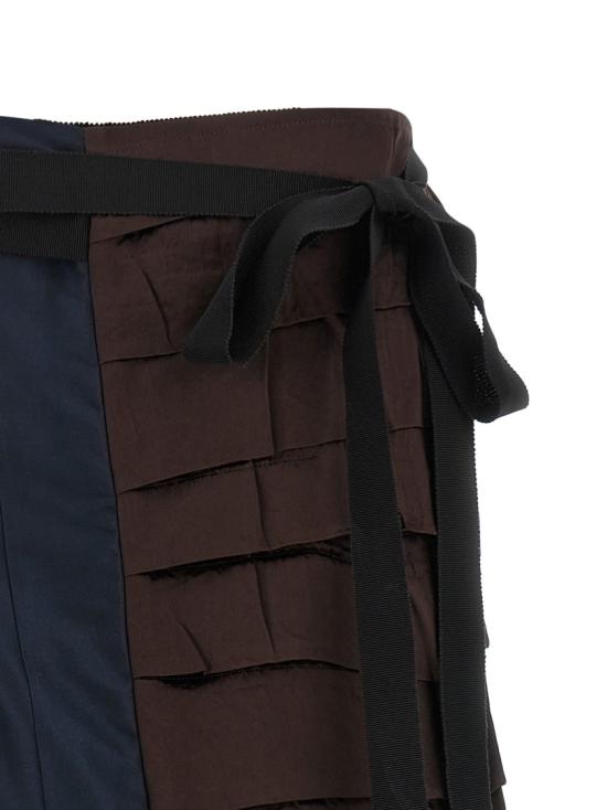 26SS 프라다 롱 스커트 P149IGSOOO19QZF0008 Black - PRADA