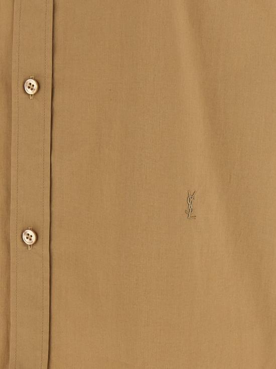 26SS 생로랑 셔츠 865483YZ9GB2100 Neutrals - SAINT LAURENT
