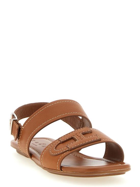 26SS 호간 샌들 HXW6850GC30KXTS003 Brown - HOGAN