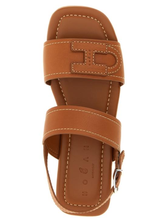 26SS 호간 샌들 HXW6850GC30KXTS003 Brown - HOGAN