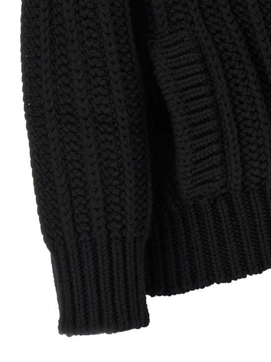 26FW 돌체앤가바나 니트웨어 FXVCWTJCVZ2N0000 Black - DOLCE & GABBANA