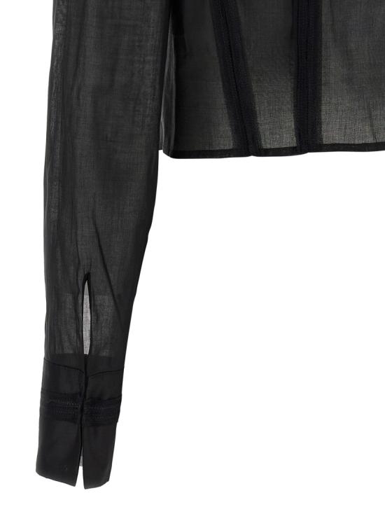 26SS 엘리자베타프랜치 탑 CA12661E2110 Black - ELISABETTA FRANCHI