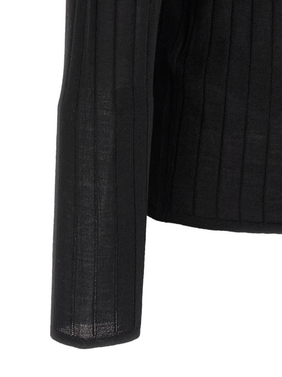 26SS 생로랑 폴로 티셔츠 861749Y77JC1000 Black - SAINT LAURENT