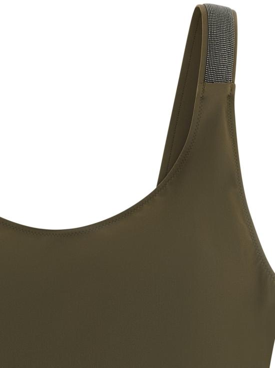 26SS 브루넬로 쿠치넬리 프레셔스 디테일 테크노 저지 베딩 수트 ML902VS699C375 Grey - BRUNELLO CUCINELLI