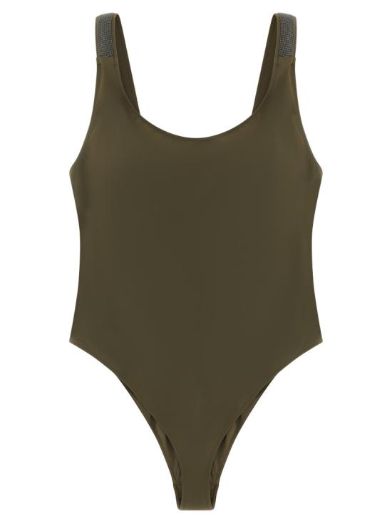 26SS 브루넬로 쿠치넬리 프레셔스 디테일 테크노 저지 베딩 수트 ML902VS699C375 Grey