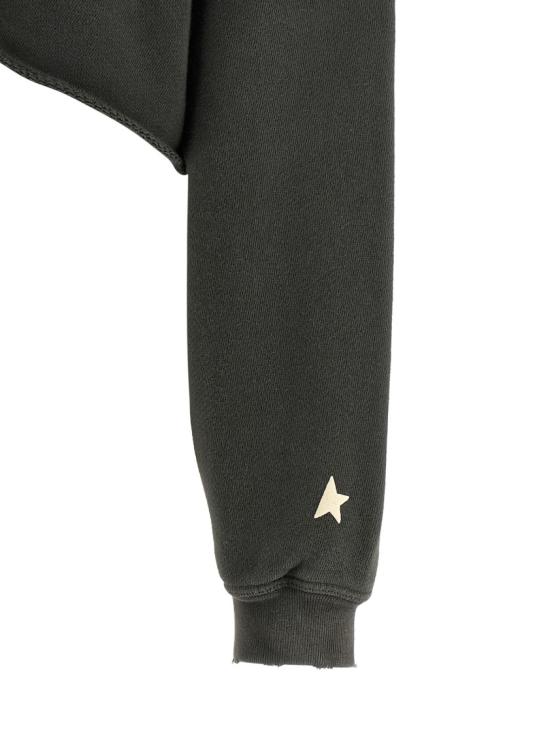 26SS 골든구스 후드 티셔츠 GWP02699P0025136066660666 Black - GOLDEN GOOSE