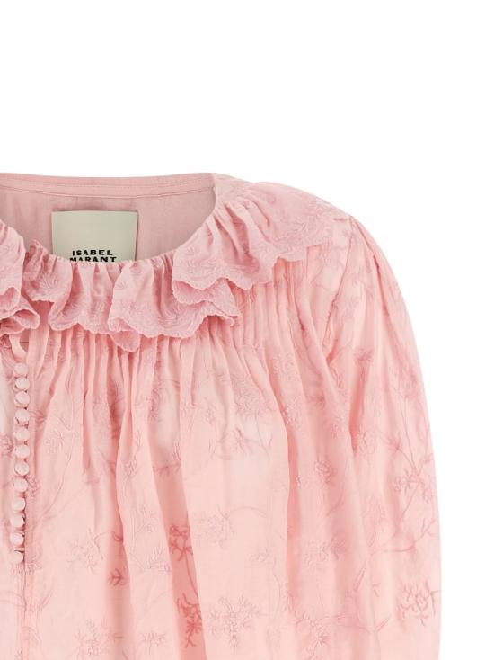 26SS 이자벨마랑 탑 HT0808FAD1J03I40PI Pink - ISABEL MARANT